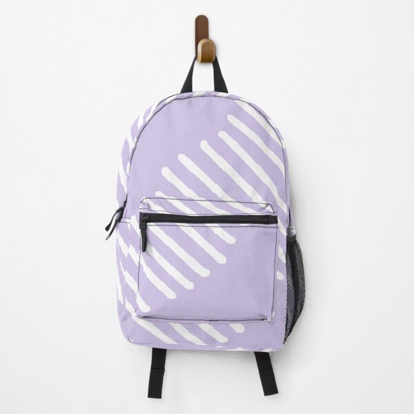 Item preview, Light purple and white abstract lined pattern designed and sold by by-jwp.