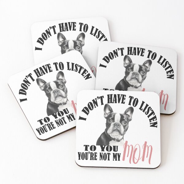 Item preview, Boston terrier Mom designed and sold by Snowflake70.