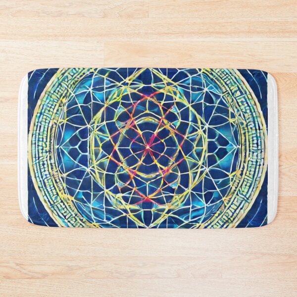 Item preview, Sacred Geometry in Blue designed and sold by Beto Santos.