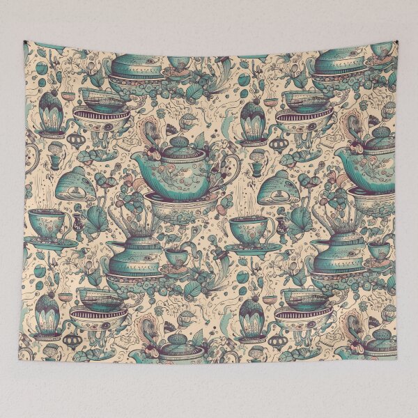 Item preview, Surreal Design Pattern Inspired by Absurdity for Whimsical Merchandise designed and sold by Juuskus.