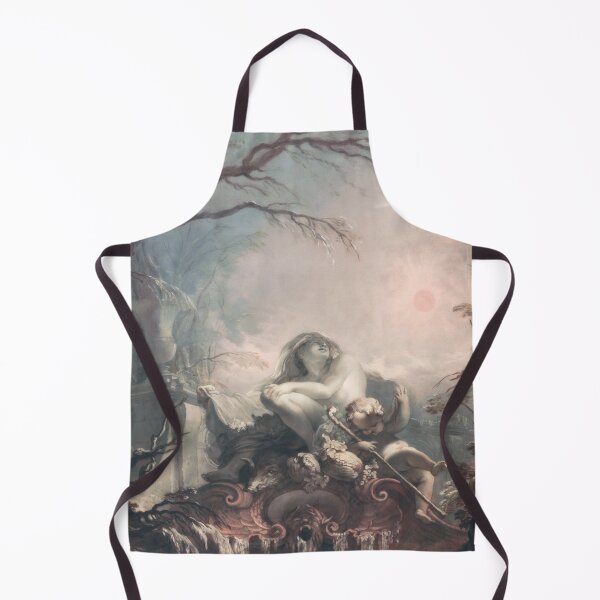 Item preview, Allegory of Winter dreamy fantasy art painting designed and sold by Lady-Frost.