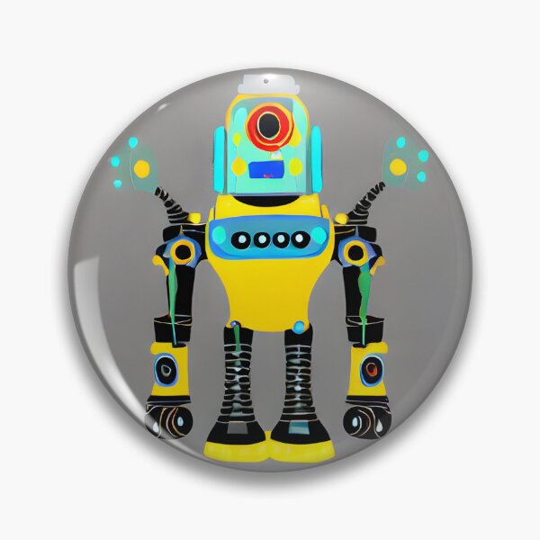 Item preview, Robot in the style of famous art. designed and sold by CRAFTER-MEDIA.