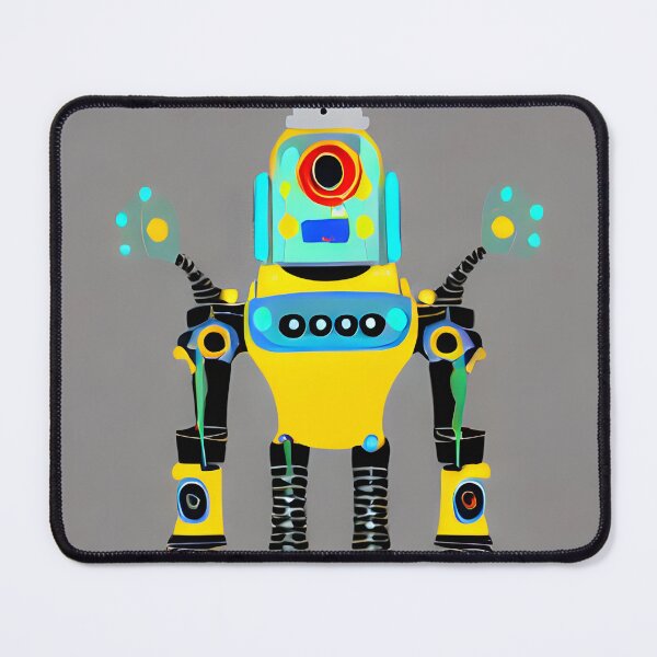 Item preview, Robot in the style of famous art. designed and sold by CRAFTER-MEDIA.