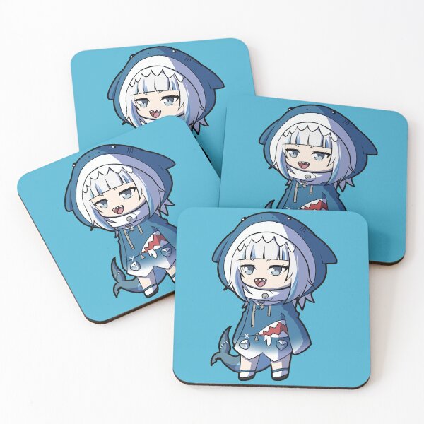Artikelvorschau, Chibi Gawr Gura - Hololive entworfen und verkauft von MangaXai.
