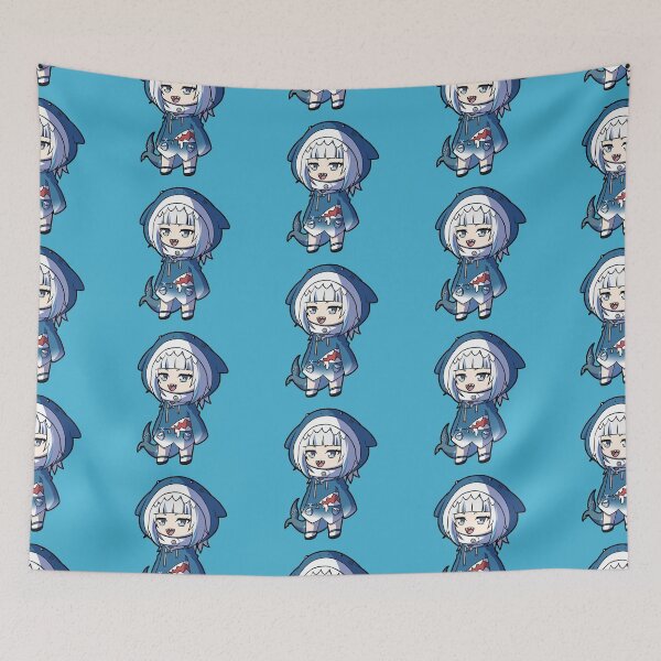 Item preview, Chibi Gawr Gura - Hololive designed and sold by MangaXai.