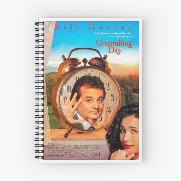 Item preview, Groundhog Day Movie Poster designed and sold by auswr20000.