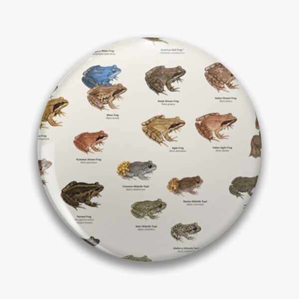 Item preview, Frogs & Toads of Europe designed and sold by DarrylHankins.