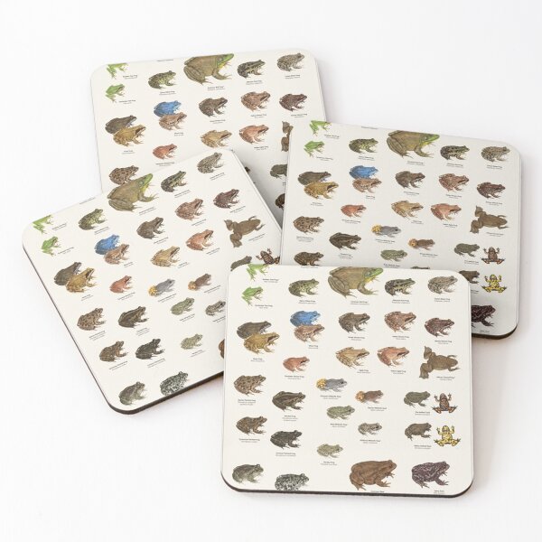 Item preview, Frogs & Toads of Europe designed and sold by DarrylHankins.