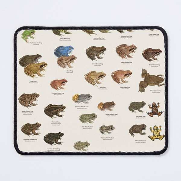 Item preview, Frogs & Toads of Europe designed and sold by DarrylHankins.