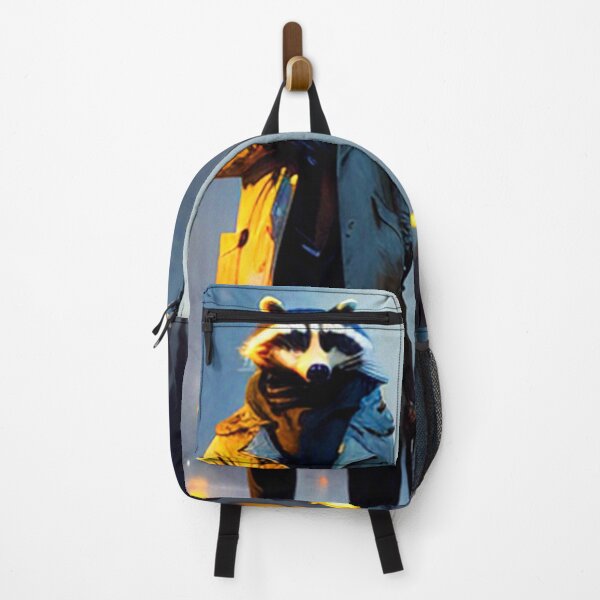 Item preview, Mapache solitario en la gran ciudad designed and sold by cr6zym1nd.