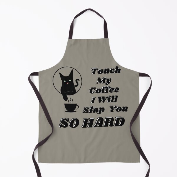 Item preview, Touch My Coffee I Will Slap You So Hard Cute Cat designed and sold by ArtisShops.