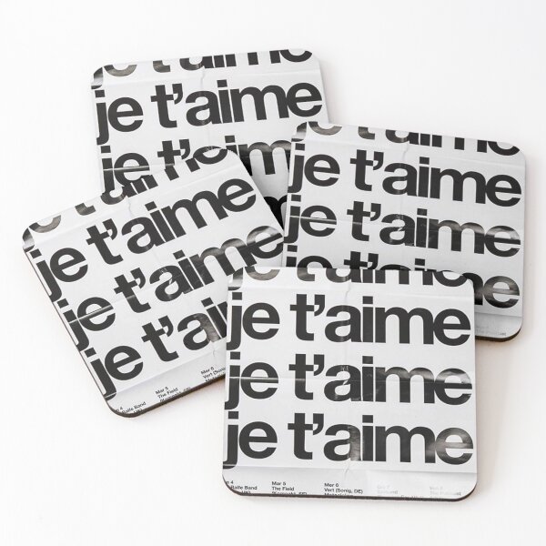 Item preview, je taime iconic designed and sold by DarrylHankins.