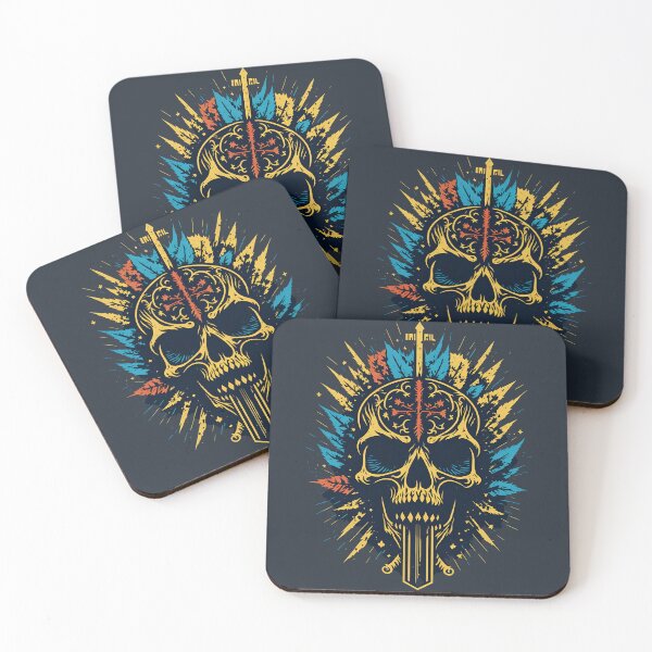 Item preview, Aztec Skull   |   Vector Art  designed and sold by Sidewinder82.