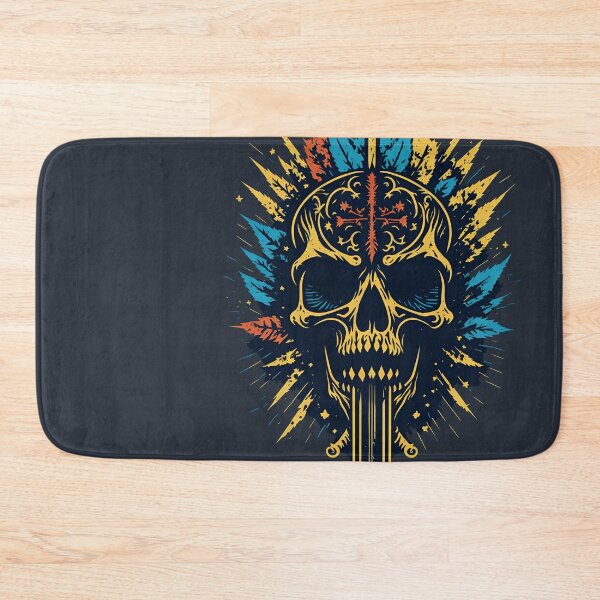 Item preview, Aztec Skull   |   Vector Art  designed and sold by Sidewinder82.