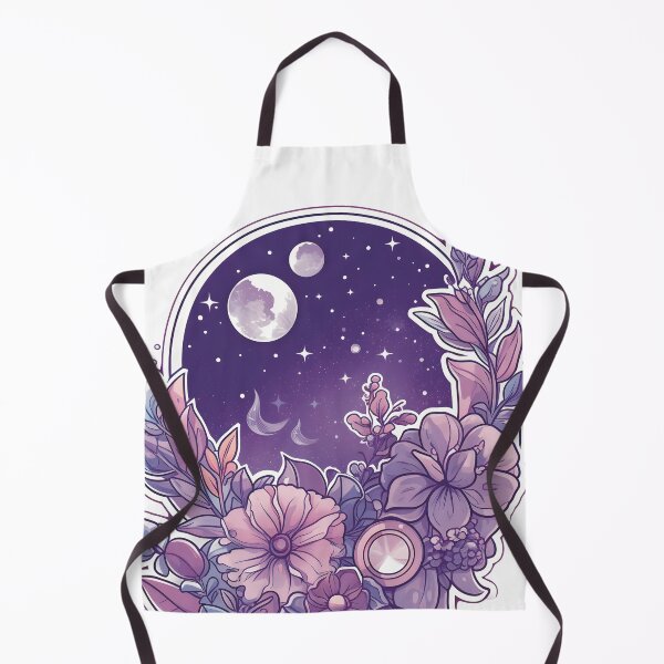 Item preview, Purple moon flower designed and sold by Lialightart.
