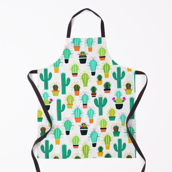 Item preview, Cacti Pattern – Colorful Potted Cactus Drawings designed and sold by worldofwhisper.