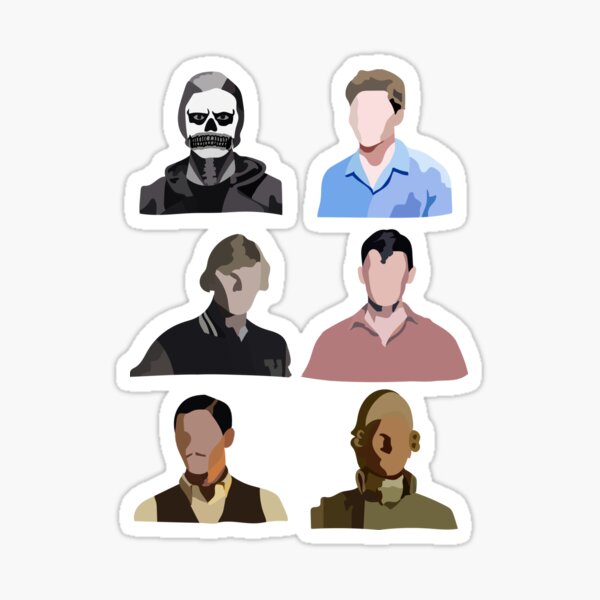 The Evolution of Evan Peters Sticker