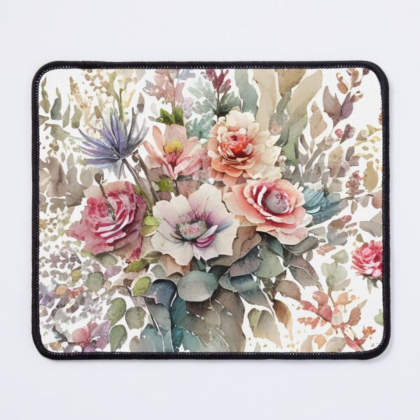 Item preview, Flowers made with watercolor designed and sold by Eva Montilla Canet.