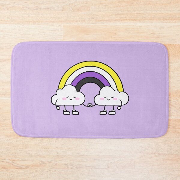 Item preview, Cute Nonbinary Pride Rainbow designed and sold by everything4eva.