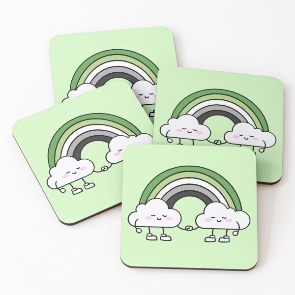 Item preview, Cute Aromantic Pride Rainbow designed and sold by everything4eva.