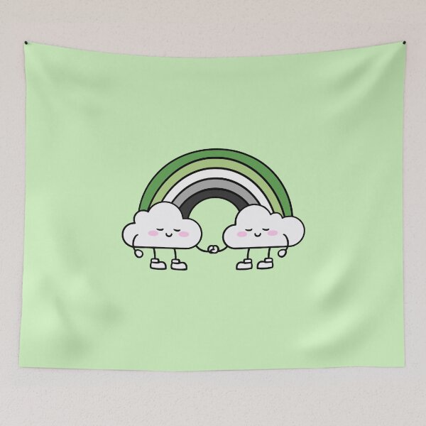 Item preview, Cute Aromantic Pride Rainbow designed and sold by everything4eva.
