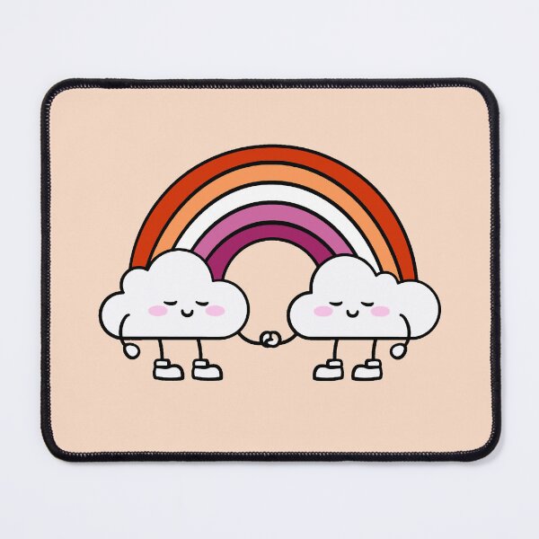 Item preview, Cute Lesbian Pride Rainbow designed and sold by everything4eva.