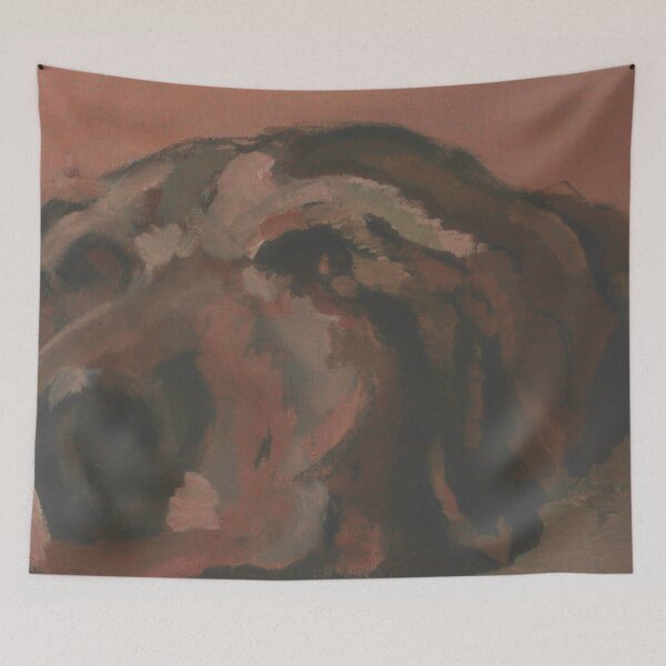 Item preview, Toffee, Chocolate Labrador, Oil Painting designed and sold by thepeatbog.