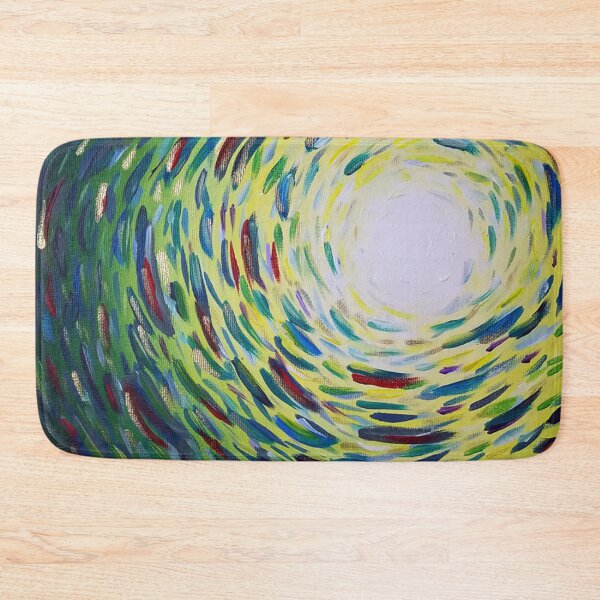 Item preview, Green School of Fish Painting designed and sold by NikkofTime.