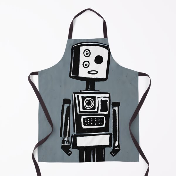 Item preview, Robot in the style of famous art. designed and sold by CRAFTER-MEDIA.