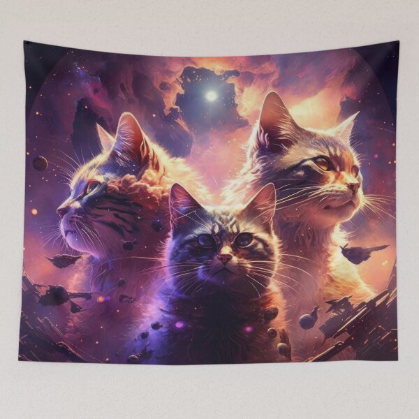 Item preview, Celestial Felines designed and sold by Emberoot.