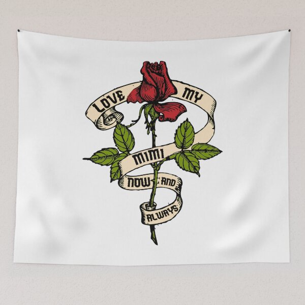 Item preview,  Mother's Day Tattoo Style Sentimental Design (MiMi) designed and sold by KathteeDesign.