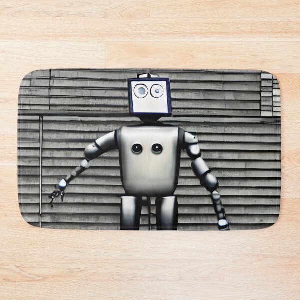 Item preview, Robot in the style of famous art. designed and sold by CRAFTER-MEDIA.