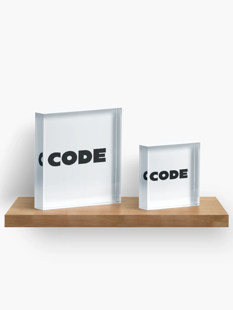 Thumbnail 3 of 5, Acrylic Block, Code Startup Coder Programming Software Engineering designed and sold by ProjectX23.