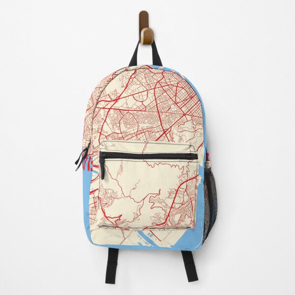 Item preview, Map Print Art, Barcelona Skyline and Map, Location,City Print designed and sold by PostersProf1.