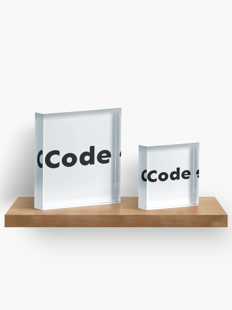Thumbnail 3 of 5, Acrylic Block, Code Startup Coder Programming Software Engineering designed and sold by ProjectX23.