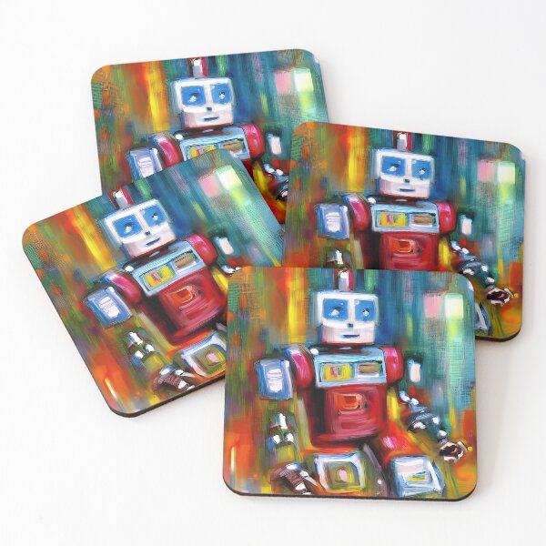 Item preview, Robot in the style of famous art. designed and sold by CRAFTER-MEDIA.
