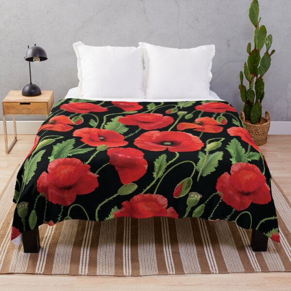 Item preview, Delicate Red Poppies designed and sold by danikaVT.