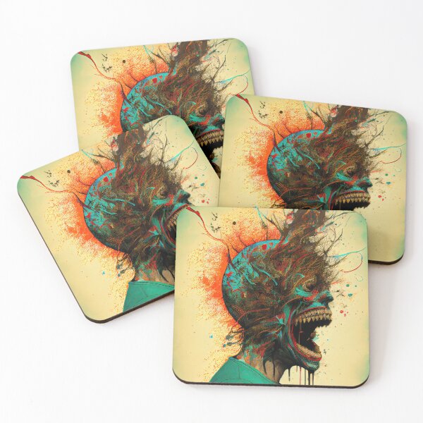 Item preview, Screaming Heads in an Abstract Distortion designed and sold by Piotrek0001.