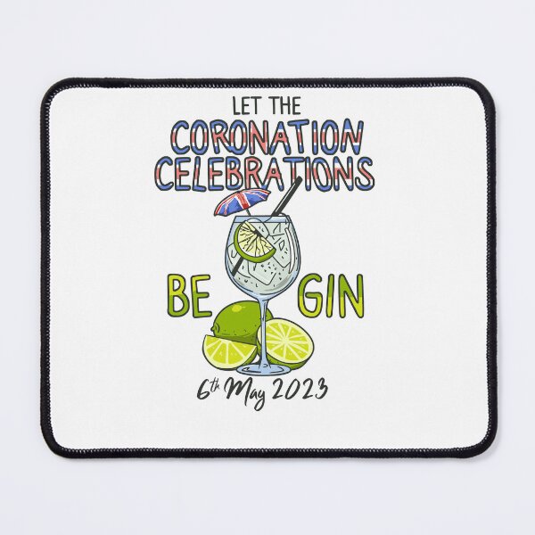 Item preview, The Celebrations Be Gin King Charles Coronation Party designed and sold by Nerd Shizzle.