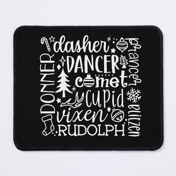 Item preview, Reindeer Name Sweatshirt, Dasher Dancer designed and sold by STEVENSPRENGER.