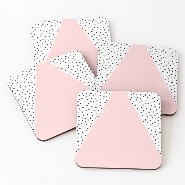 Item preview, Gentle Scandinavian geometric blush designed and sold by RoseAesthetic.