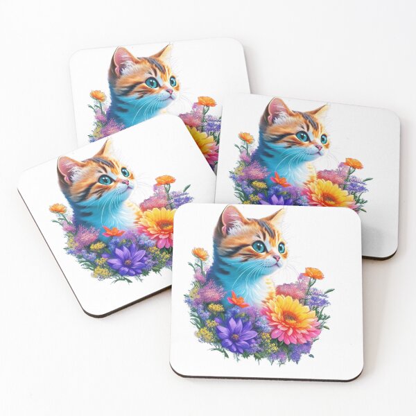 Item preview, cute cat splash art designed and sold by Jamelda.