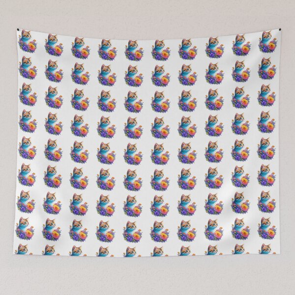 Item preview, cute cat splash art designed and sold by Jamelda.