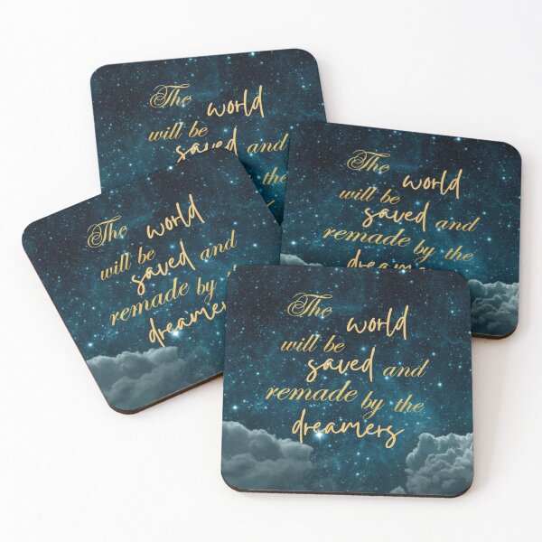 Item preview, The world will be remade and saved by the dreamers designed and sold by addict2reading.
