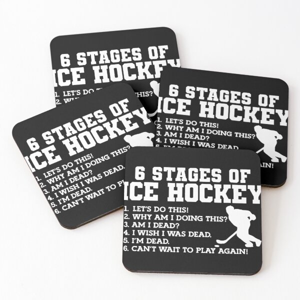Item preview, 6 Stages of Ice Hockey designed and sold by DealondaJo312.