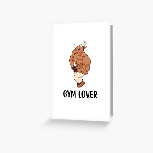 Gym lover design | Postcard