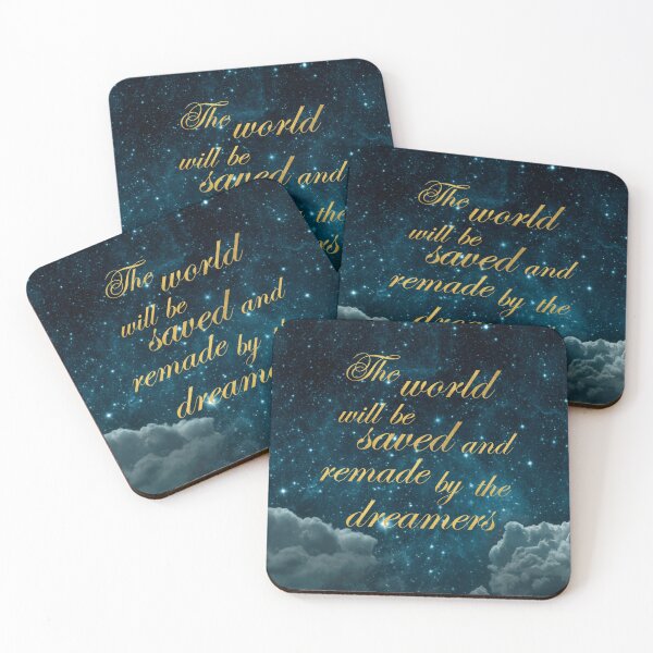 Item preview, The world will be remade and saved by the dreamers designed and sold by addict2reading.