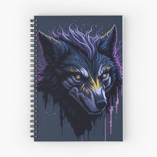 Item preview, Howling Wolf| Wolf Splash| Painted Wolf| Wolf's Spirit| Abstract Wolf| Wild Wolf| Wolf Art| Striking Wolf| Fierce Predator| Lone Wolf designed and sold by RedArtG09.