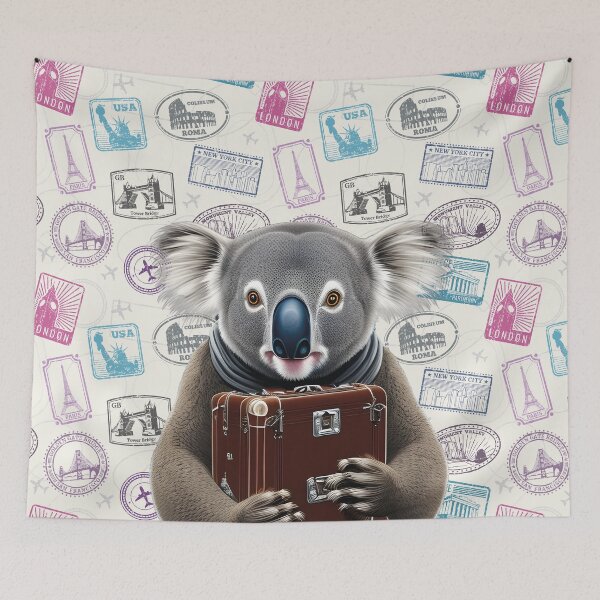 Item preview, Travel around the world, Koala luggage designed and sold by Mauswohn.
