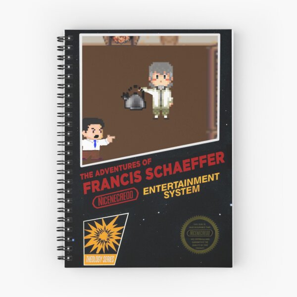 Item preview, Francis Schaeffer 8-Bit Video Game Box Art designed and sold by TheologyThreads.